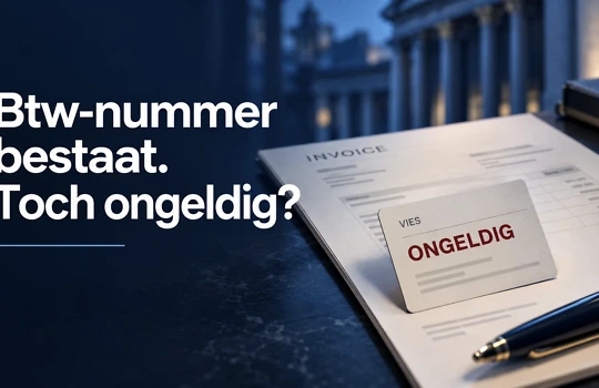 Btw-nummer ongeldig in VIES? Uw klant kan een EU-registratie missen