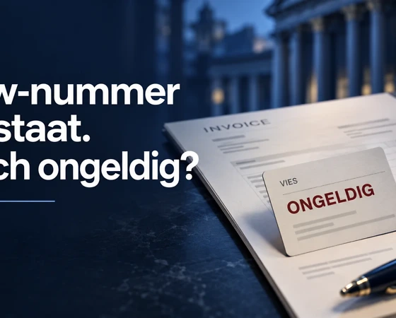 Btw-nummer ongeldig in VIES? Uw klant kan een EU-registratie missen